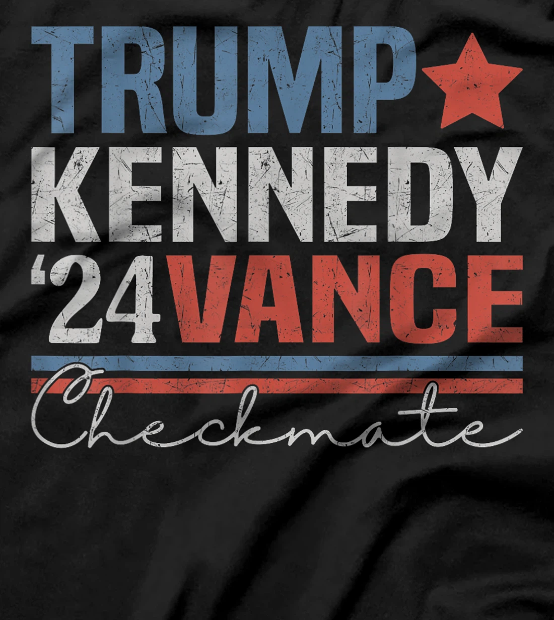 Trump Vance Kennedy Checkmate 2024 Election Republican T-Shirt