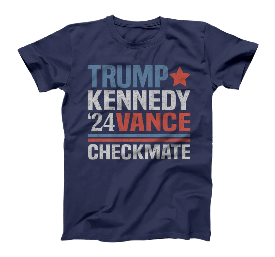 Trump Vance Kennedy Checkmate 2024 Election Republican Premium T-Shirt