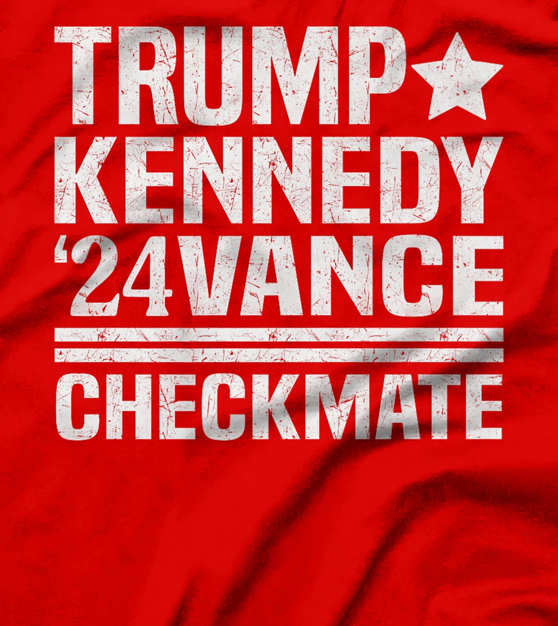 Trump Vance Kennedy Checkmate 2024 Election Republican Premium T-Shirt