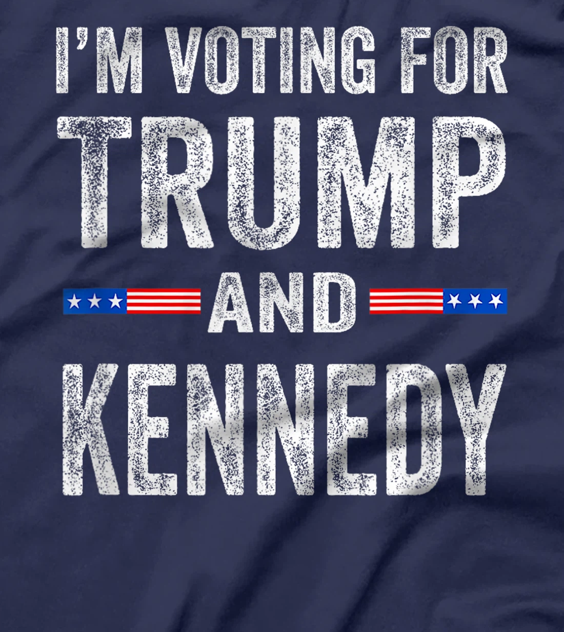 I'm voting for Trump and Kennedy 2024 T-Shirt