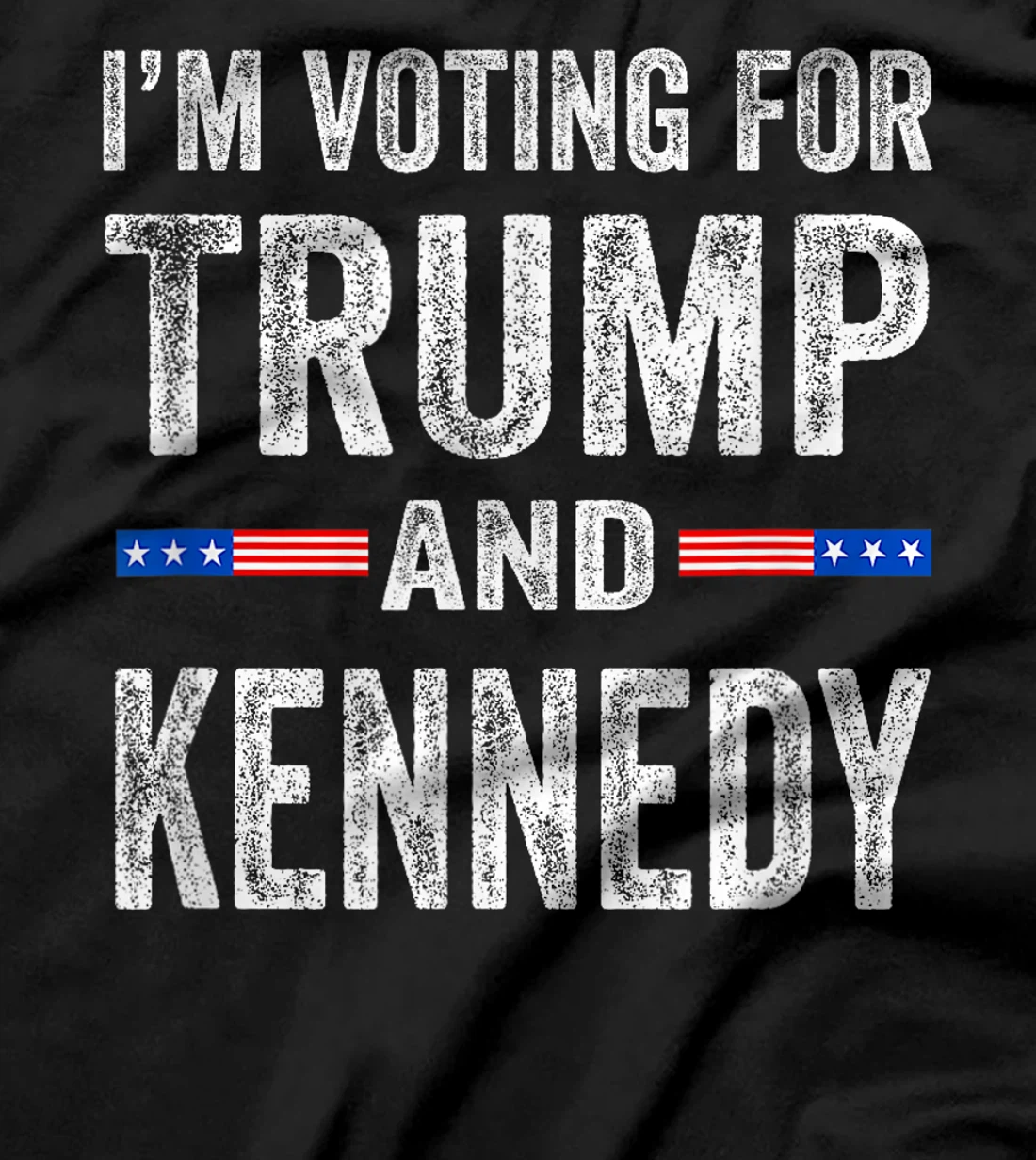 I'm voting for Trump and Kennedy 2024 T-Shirt