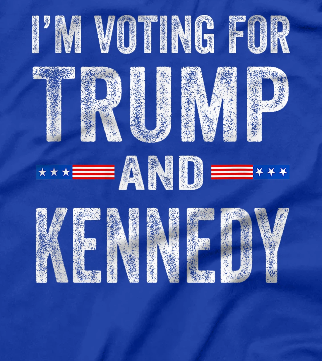 I'm voting for Trump and Kennedy 2024 T-Shirt