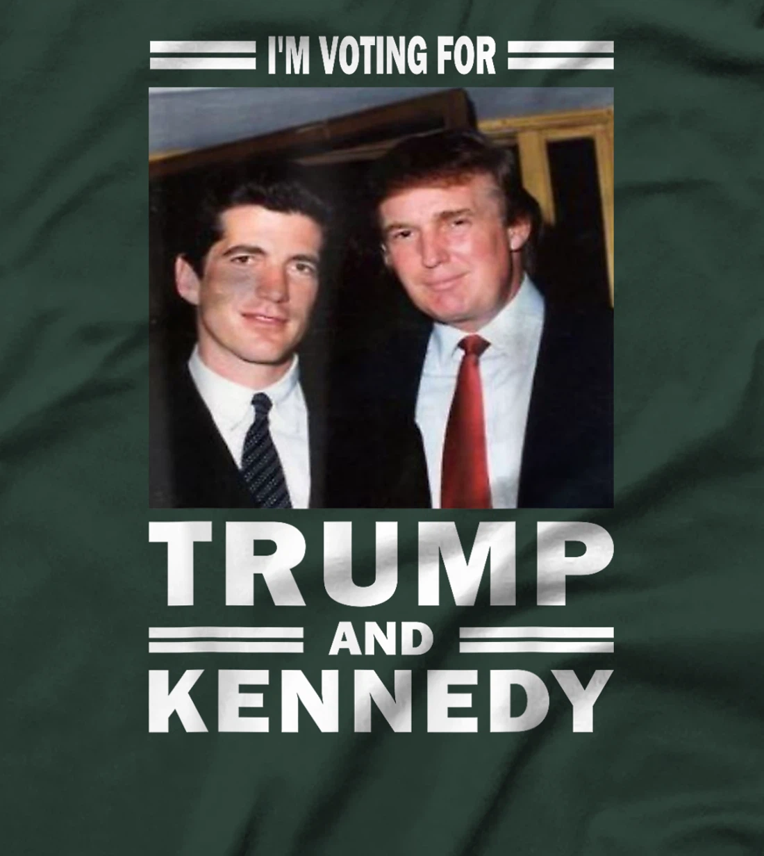 Trump Vance Kennedy I'm voting for Trump and Kennedy 2024 T-Shirt