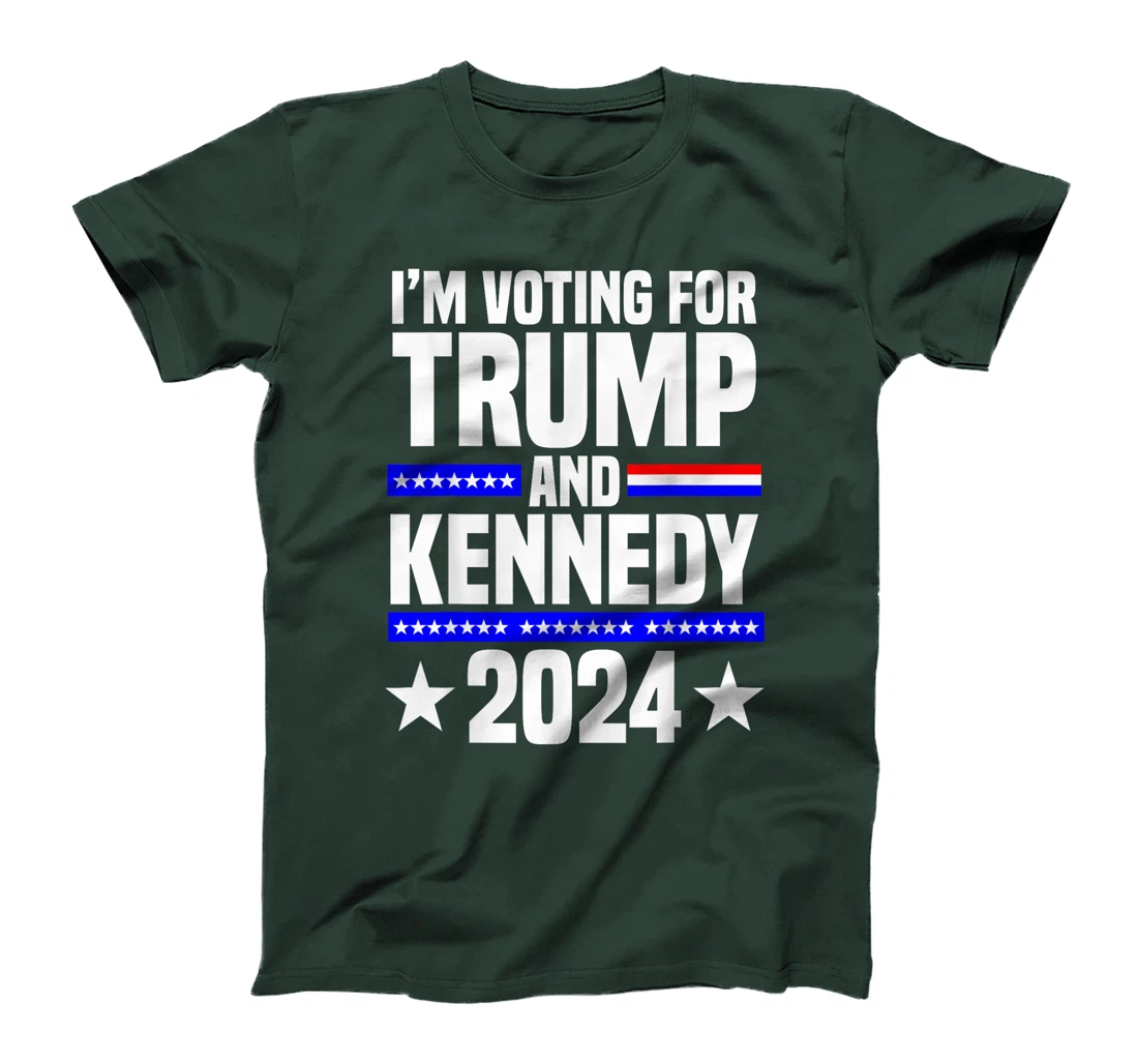 I'm voting for Trump and Kennedy 2024 Trump 2024 T-Shirt