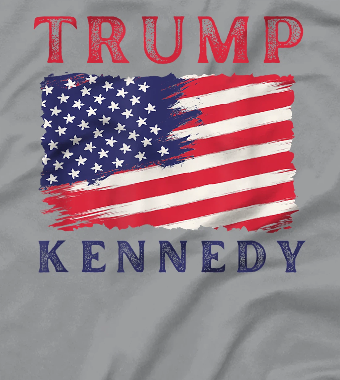 Trump Kennedy Presidential Campaign American Flag USA 2024 T-Shirt