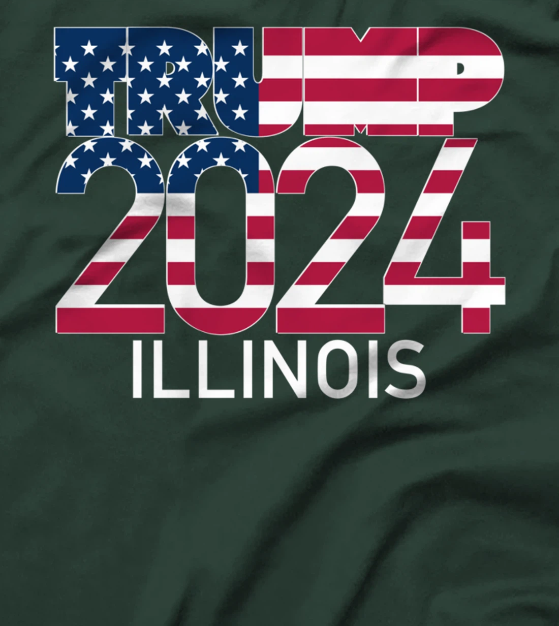 Trump 2024 Illinois T-Shirt T-Shirt