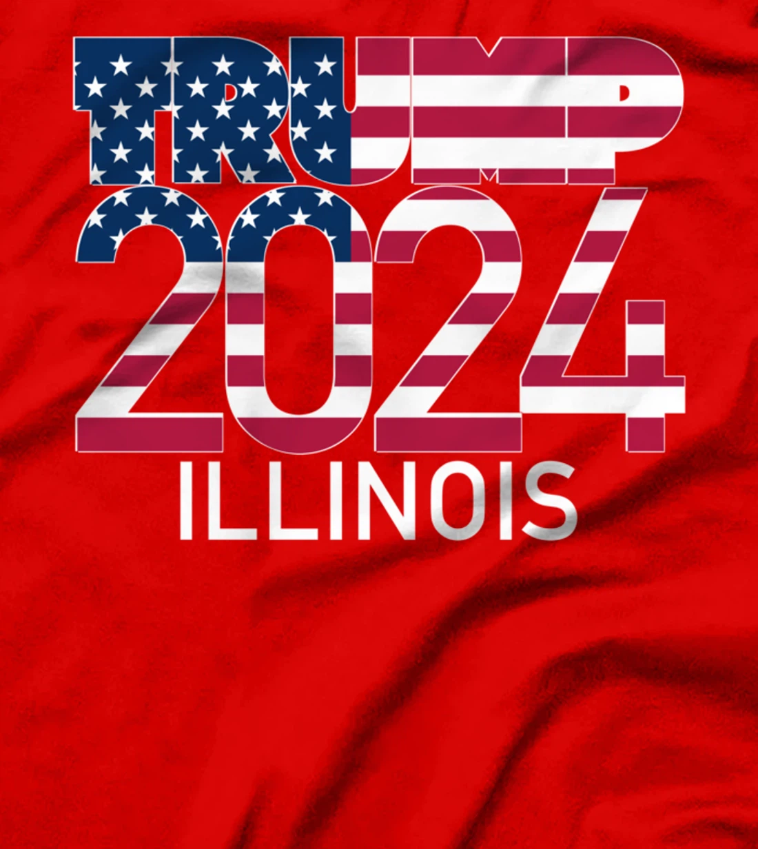 Trump 2024 Illinois T-Shirt T-Shirt