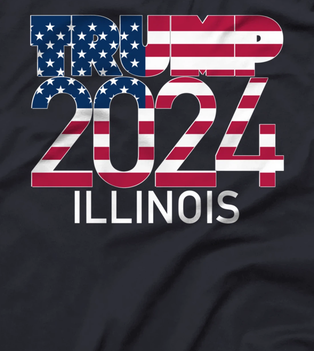 Trump 2024 Illinois T-Shirt T-Shirt
