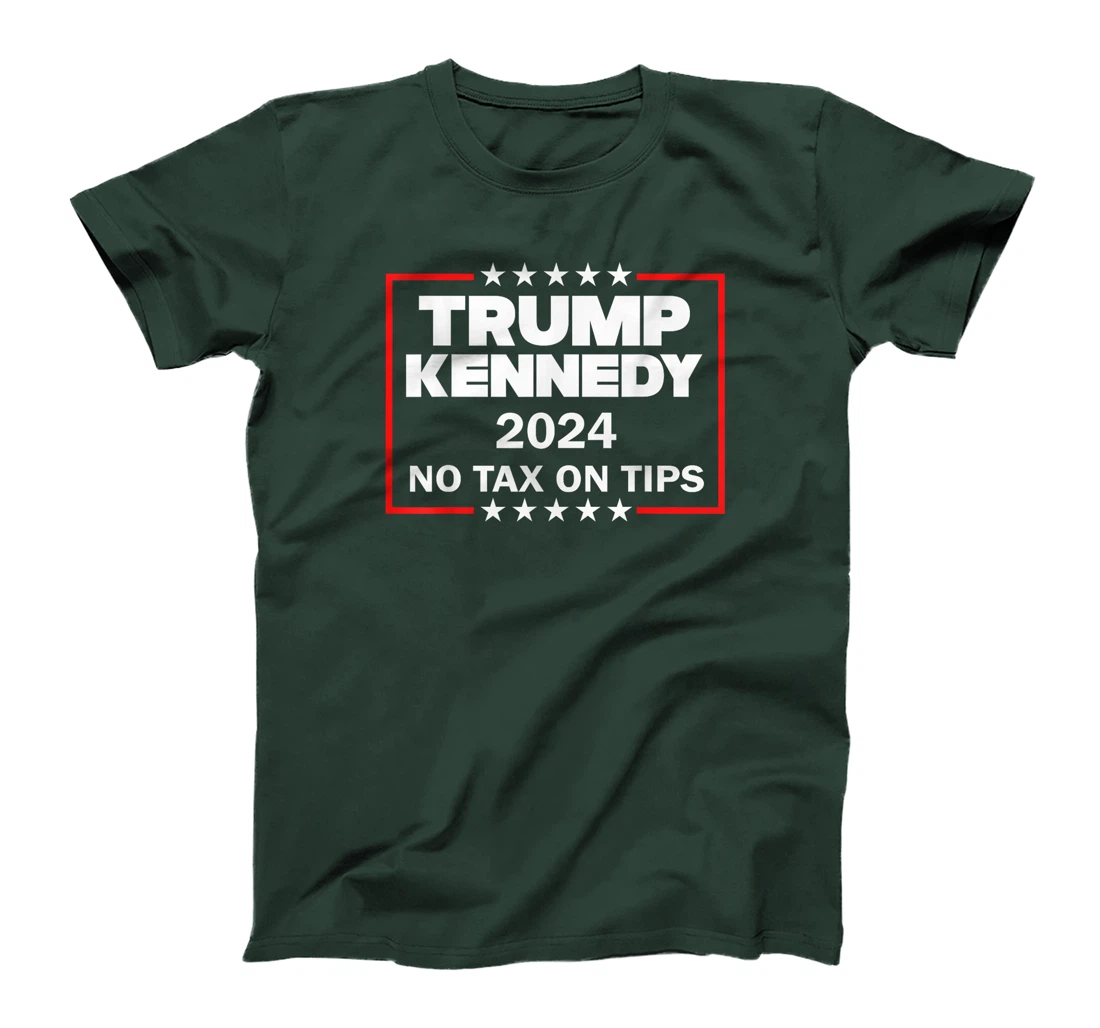Support Kennedy Support Trump Vance Vote For No Tax On Tips T-Shirt
