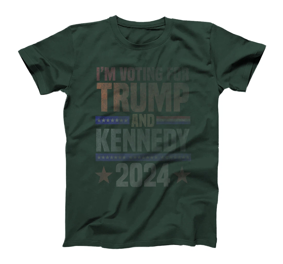 Womens I'm voting for Trump and Kennedy 2024 Trump 2024 T-Shirt