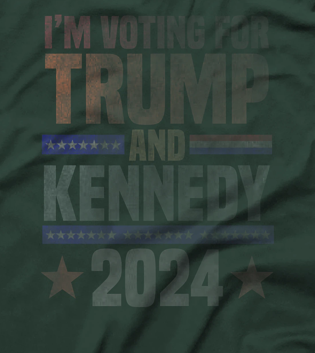 Womens I'm voting for Trump and Kennedy 2024 Trump 2024 T-Shirt