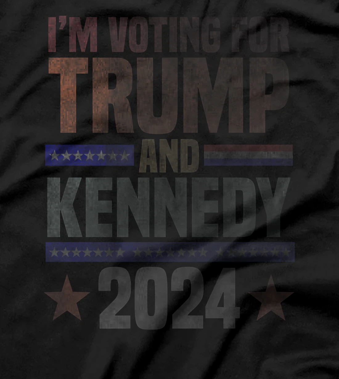 Womens I'm voting for Trump and Kennedy 2024 Trump 2024 T-Shirt