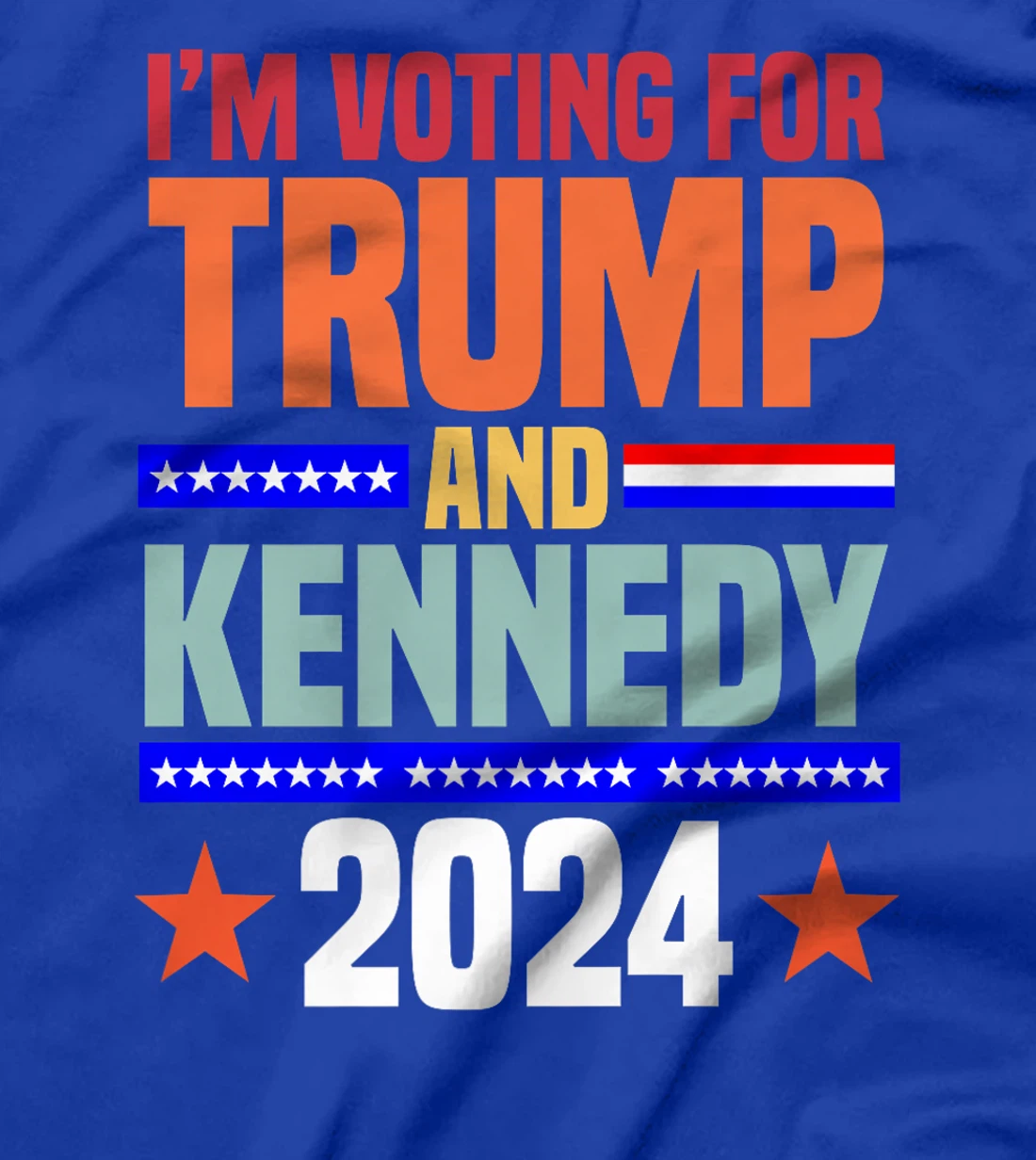 I'm voting for Trump and Kennedy 2024 Trump 2024 Premium T-Shirt