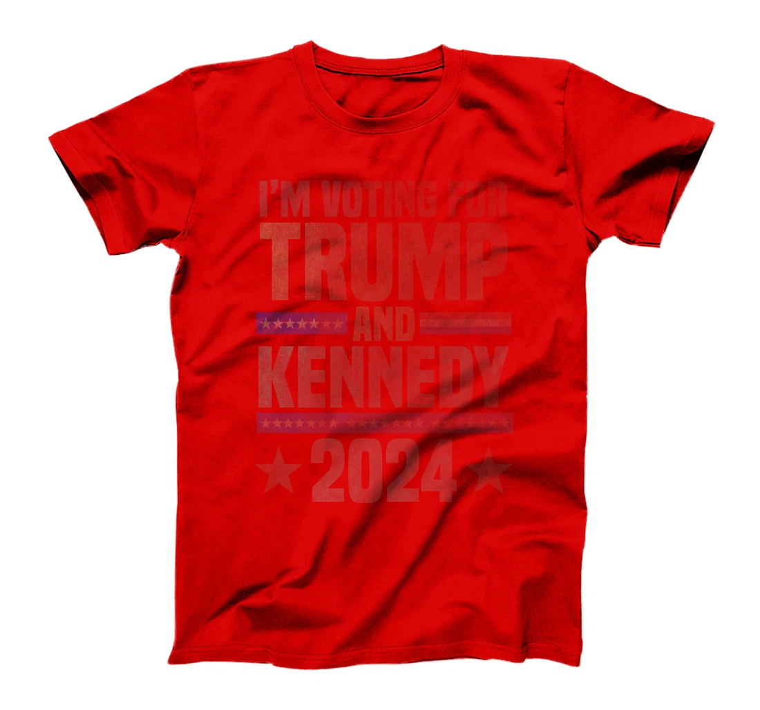 Womens I'm voting for Trump and Kennedy 2024 Trump 2024 T-Shirt