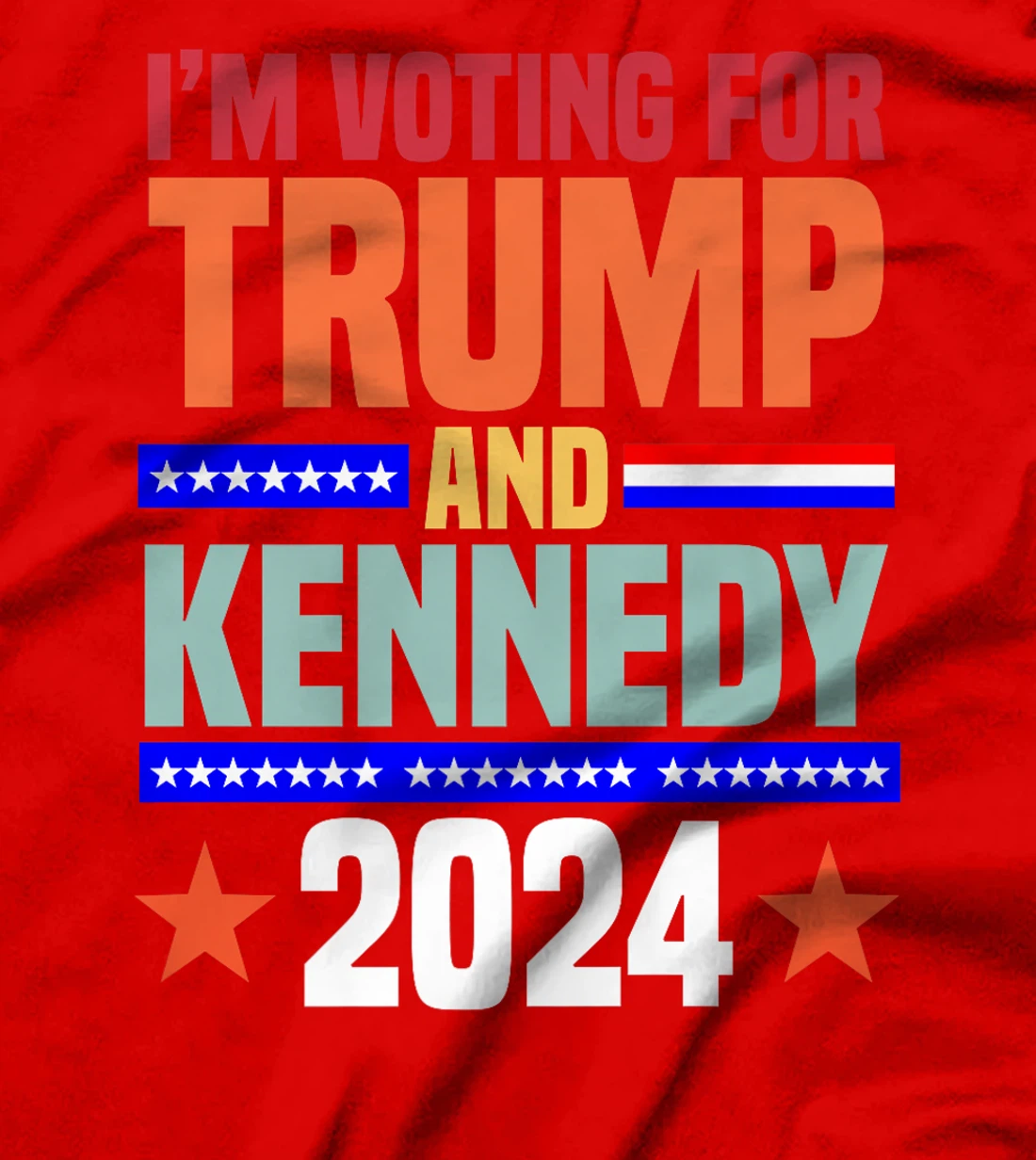 I'm voting for Trump and Kennedy 2024 Trump 2024 Premium T-Shirt