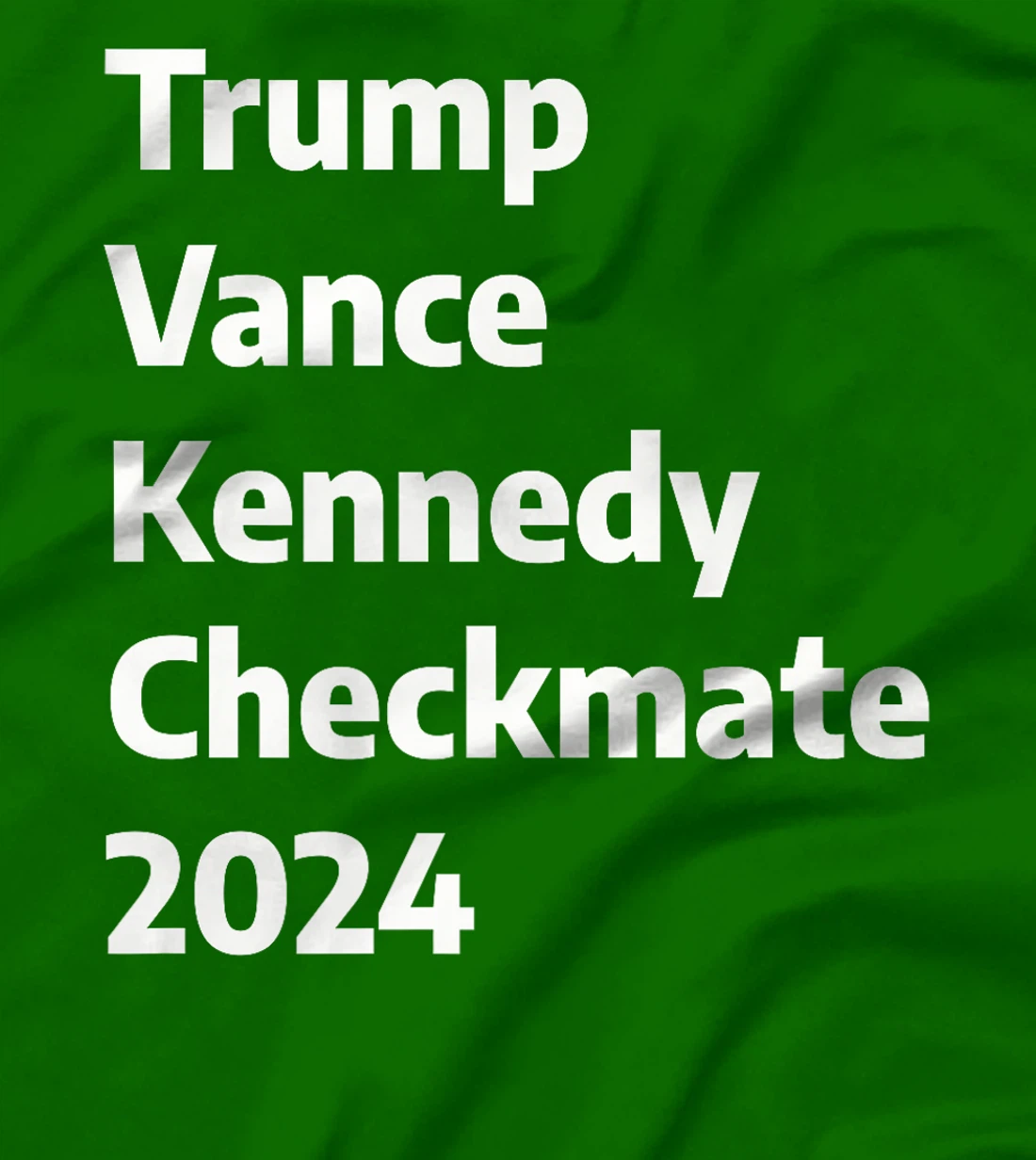 Womens Trump Vance Kennedy Checkmate 2024 Pro Republican T-Shirt