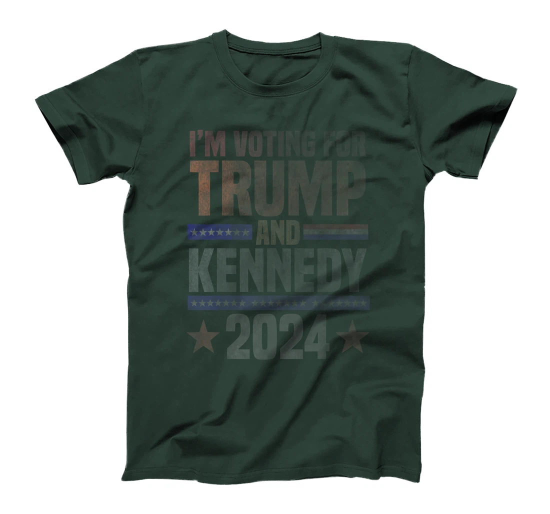 I'm voting for Trump and Kennedy 2024 Trump 2024 T-Shirt