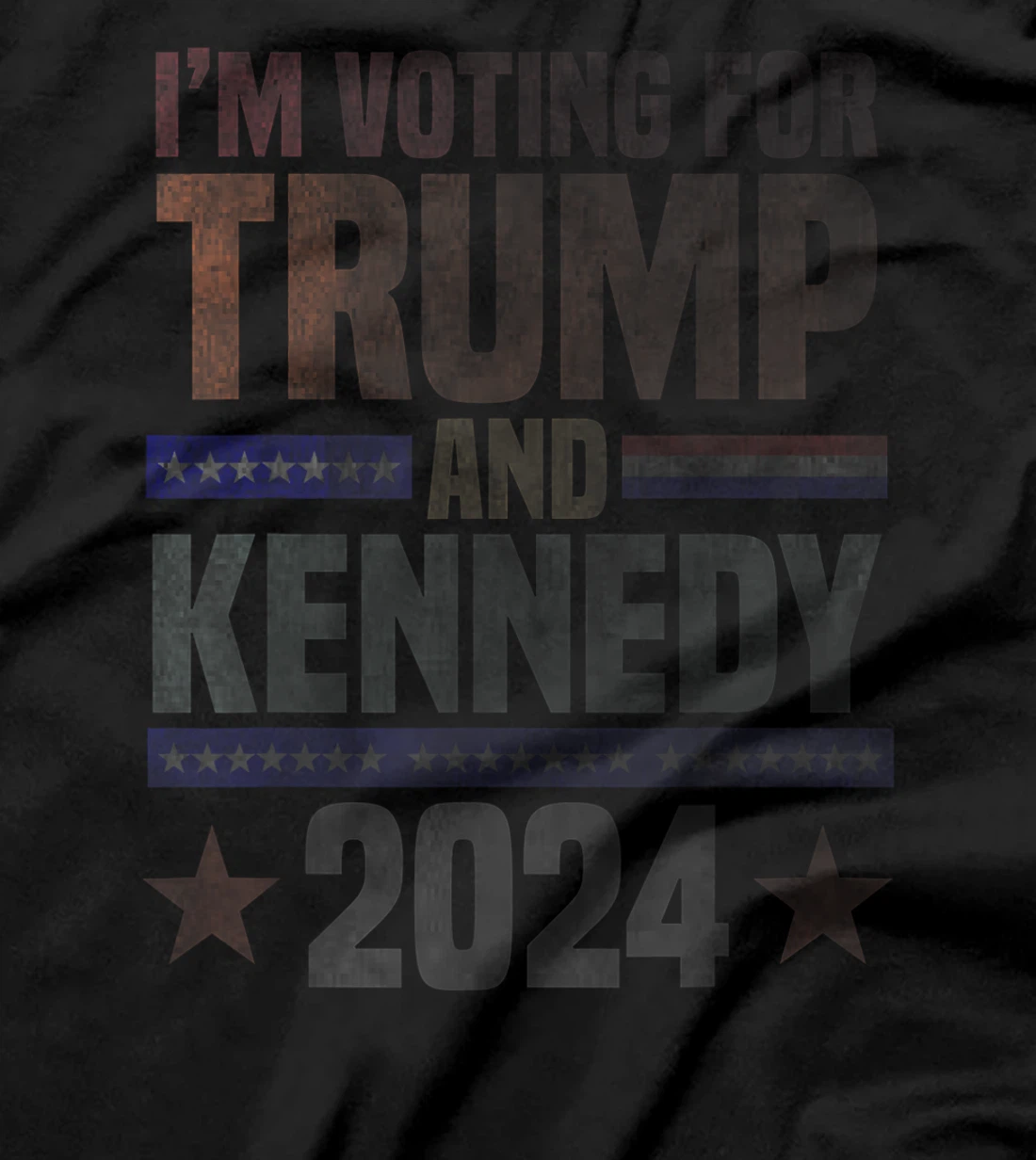 I'm voting for Trump and Kennedy 2024 Trump 2024 T-Shirt