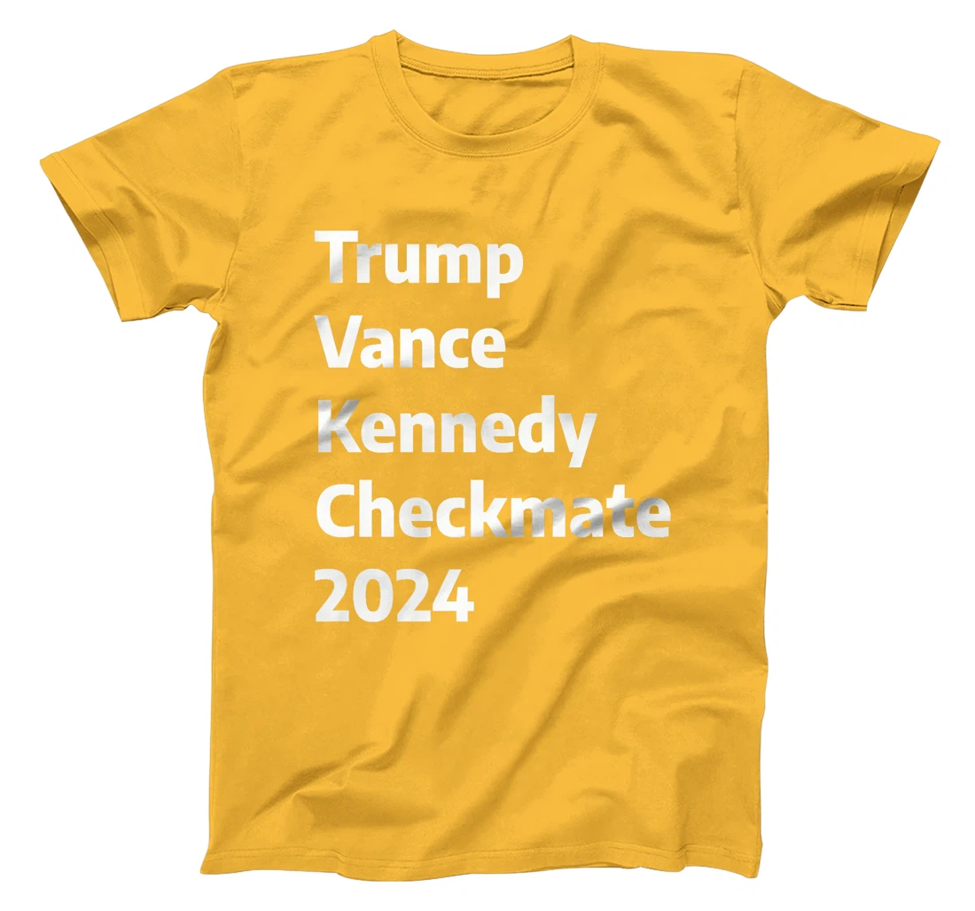 Womens Trump Vance Kennedy Checkmate 2024 Pro Republican T-Shirt