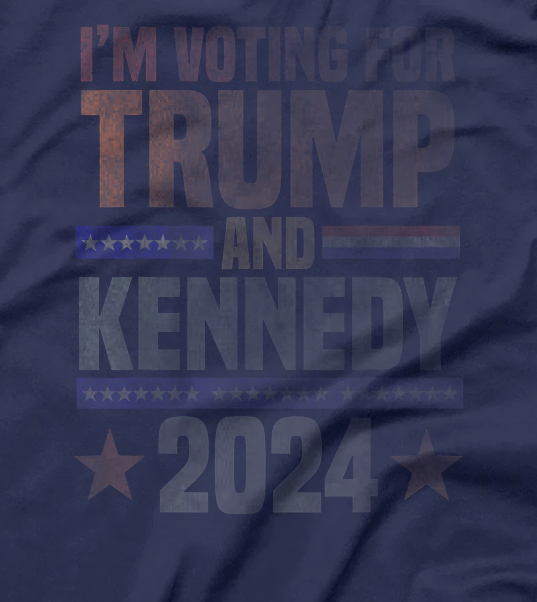I'm voting for Trump and Kennedy 2024 Trump 2024 T-Shirt