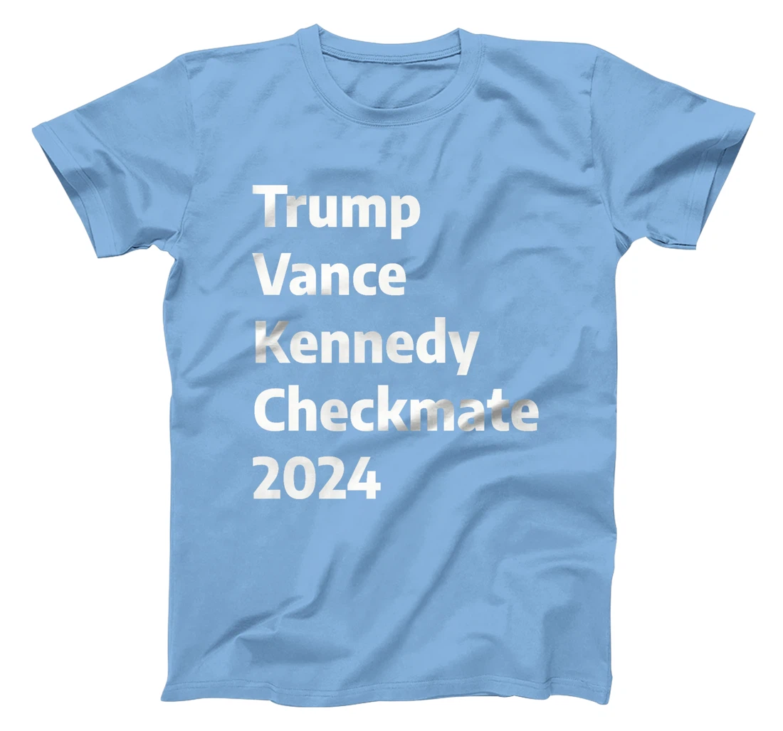 Womens Trump Vance Kennedy Checkmate 2024 Pro Republican T-Shirt