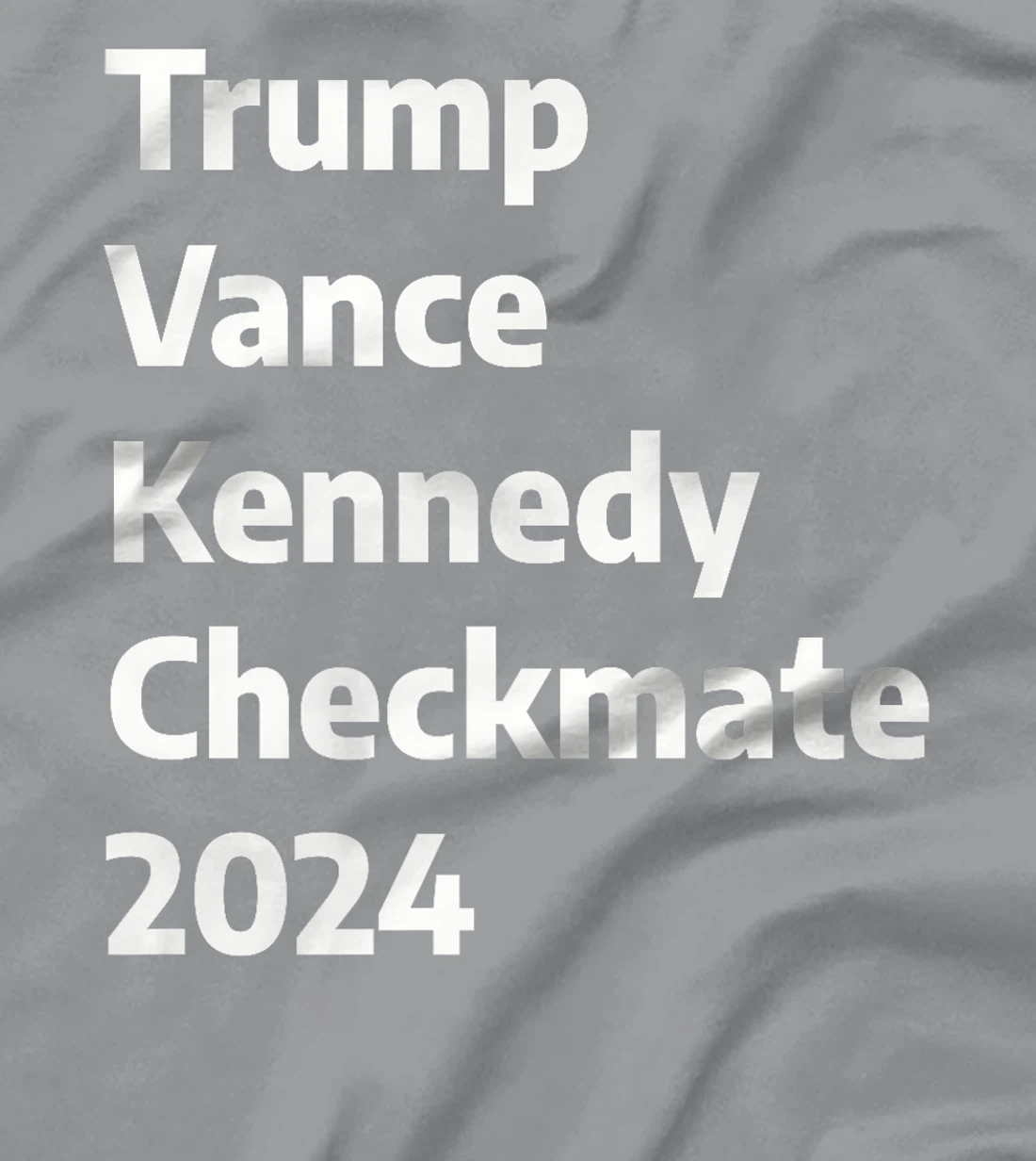 Womens Trump Vance Kennedy Checkmate 2024 Pro Republican T-Shirt