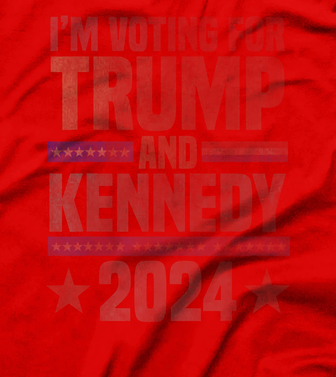 I'm voting for Trump and Kennedy 2024 Trump 2024 T-Shirt