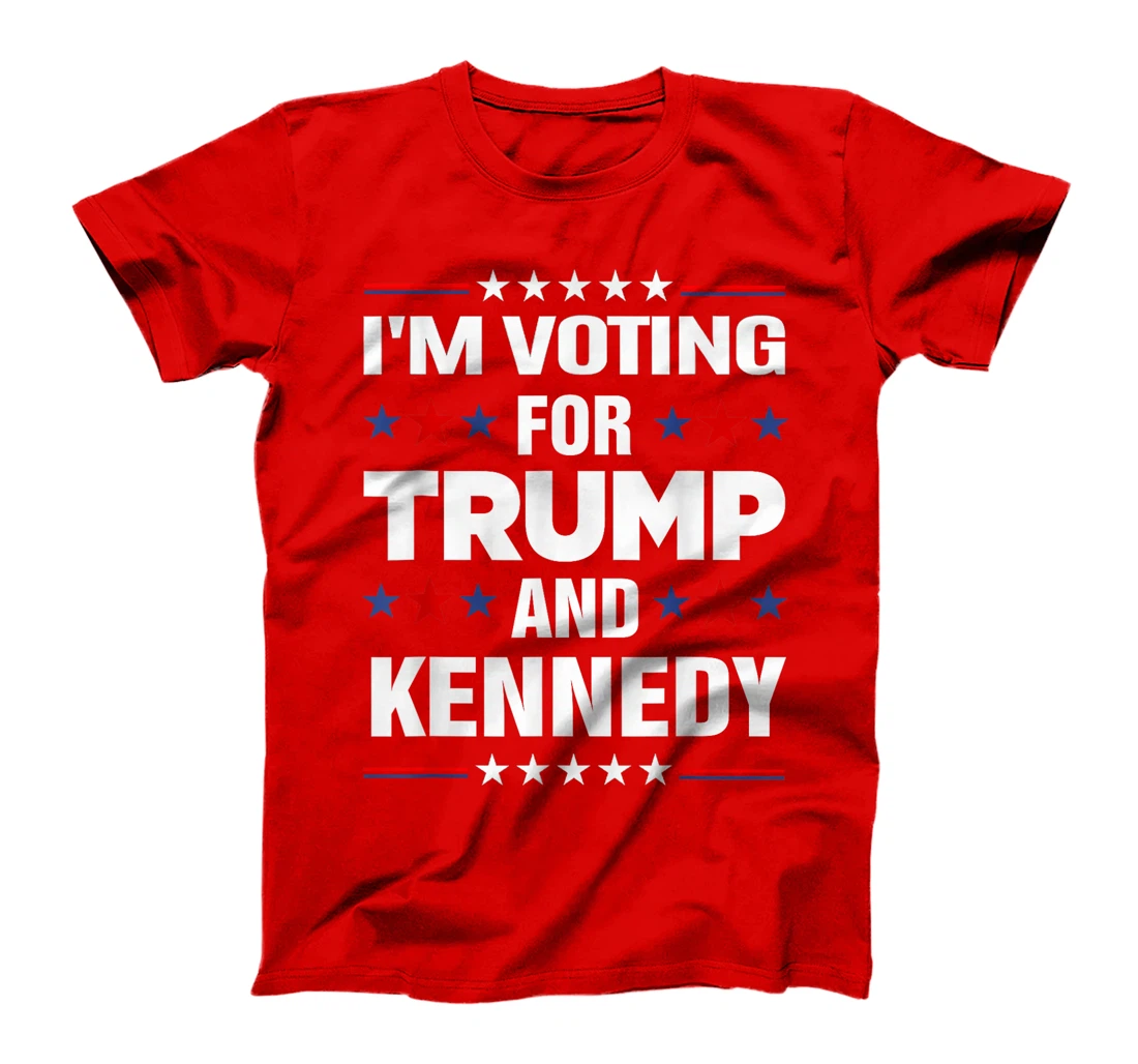 I'm voting for Trump and Kennedy 2024 T-Shirt