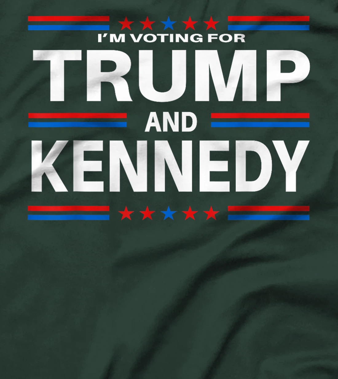 I am voting for Trump and Kennedy T-Shirt