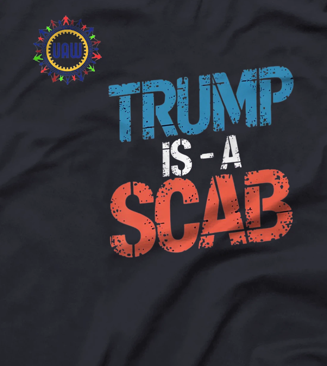 Trump is a Scab Vote Harris 2024 President Election Premium T-Shirt