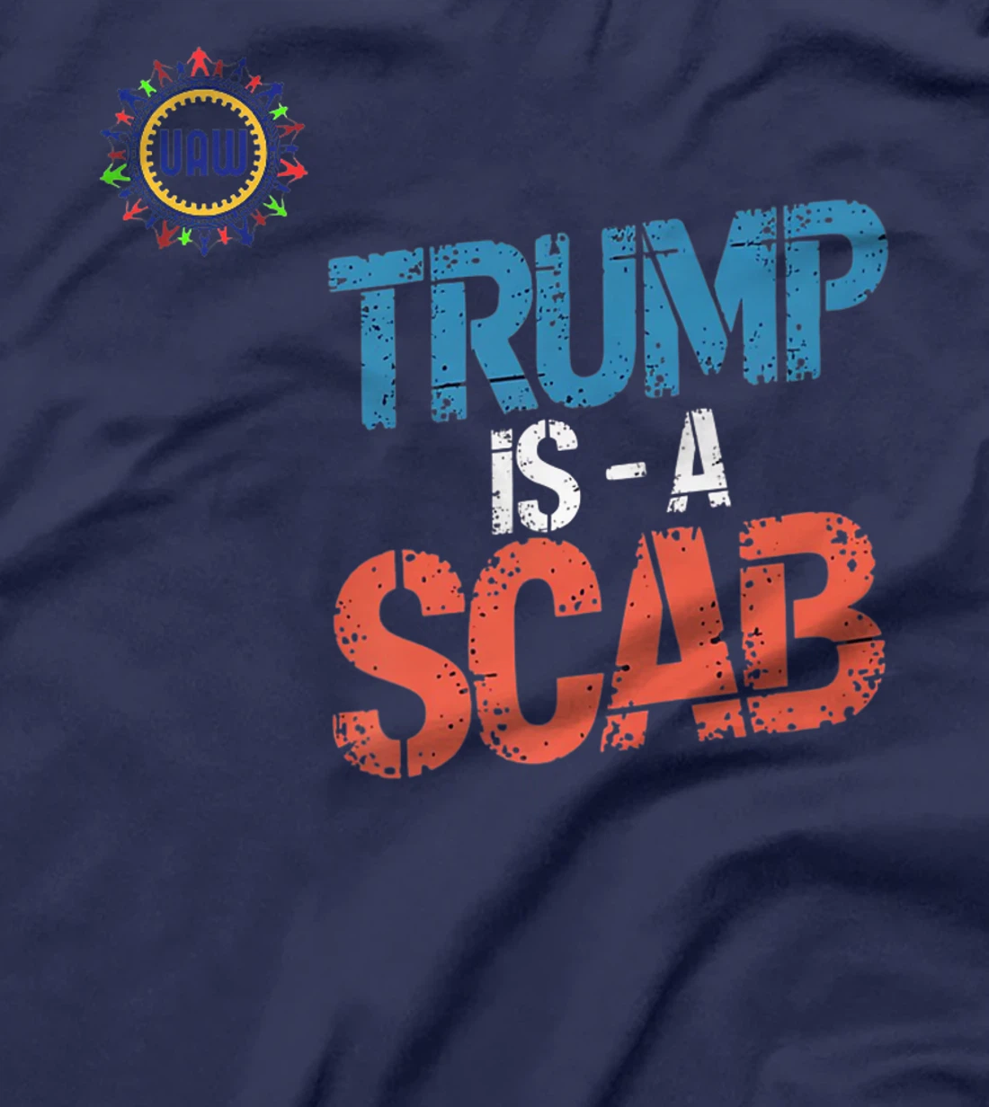 Trump is a Scab Vote Harris 2024 President Election Premium T-Shirt