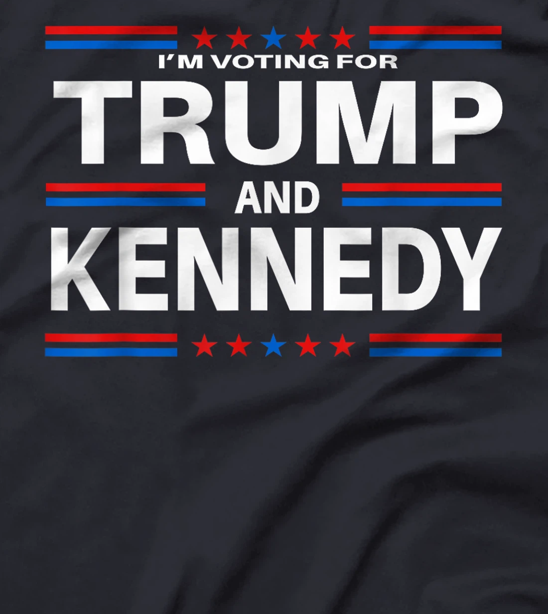 I am voting for Trump and Kennedy T-Shirt
