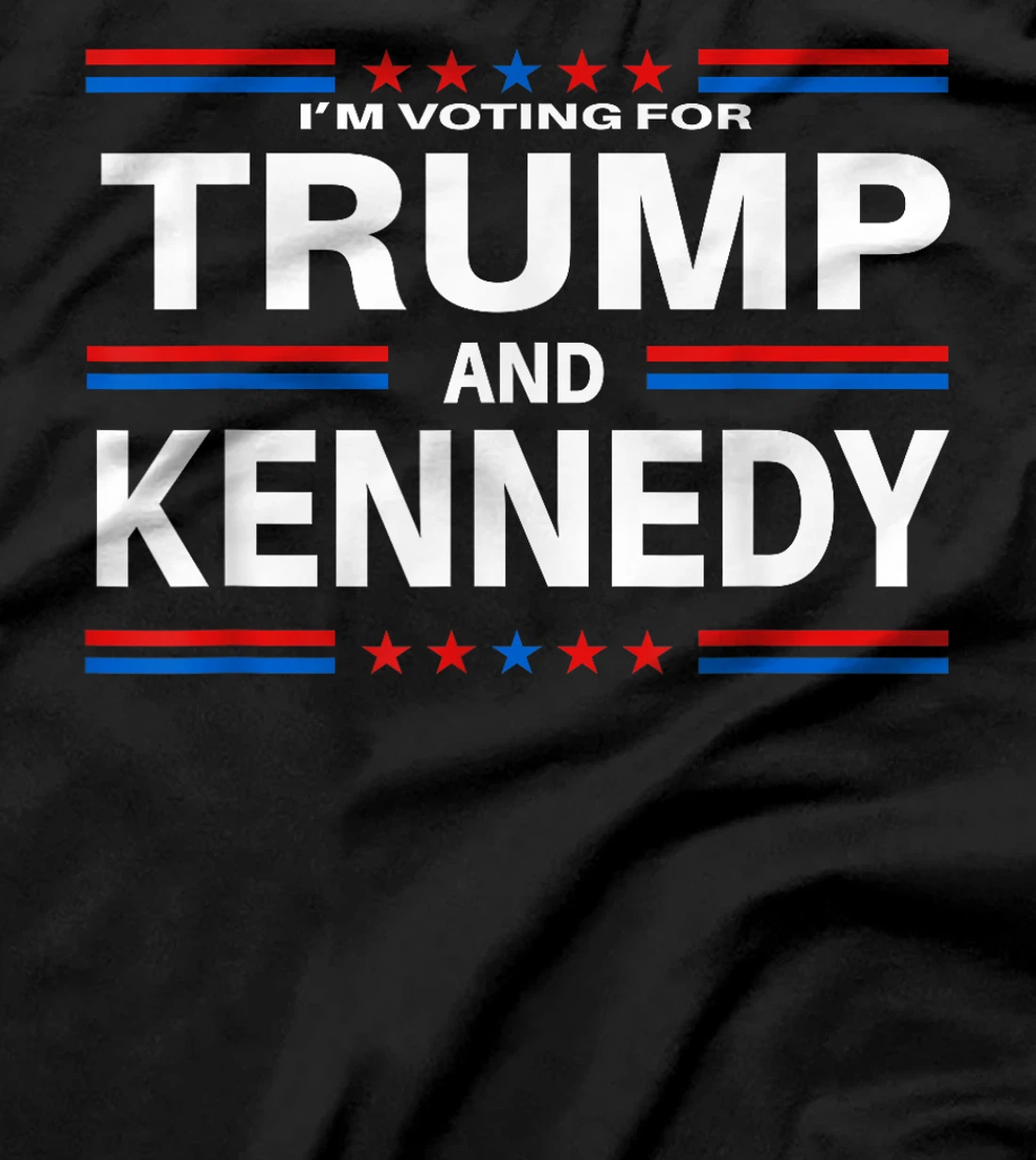 I am voting for Trump and Kennedy T-Shirt