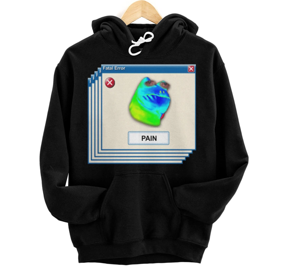 Fatal Error Hoodie Pullover Hoodie