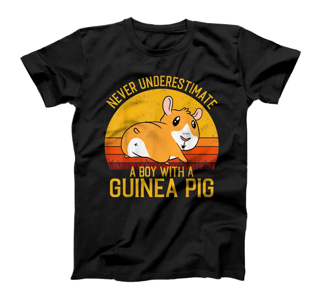 Guinea Pig - Never underestimate a Boy with a Guinea Pig T-Shirt