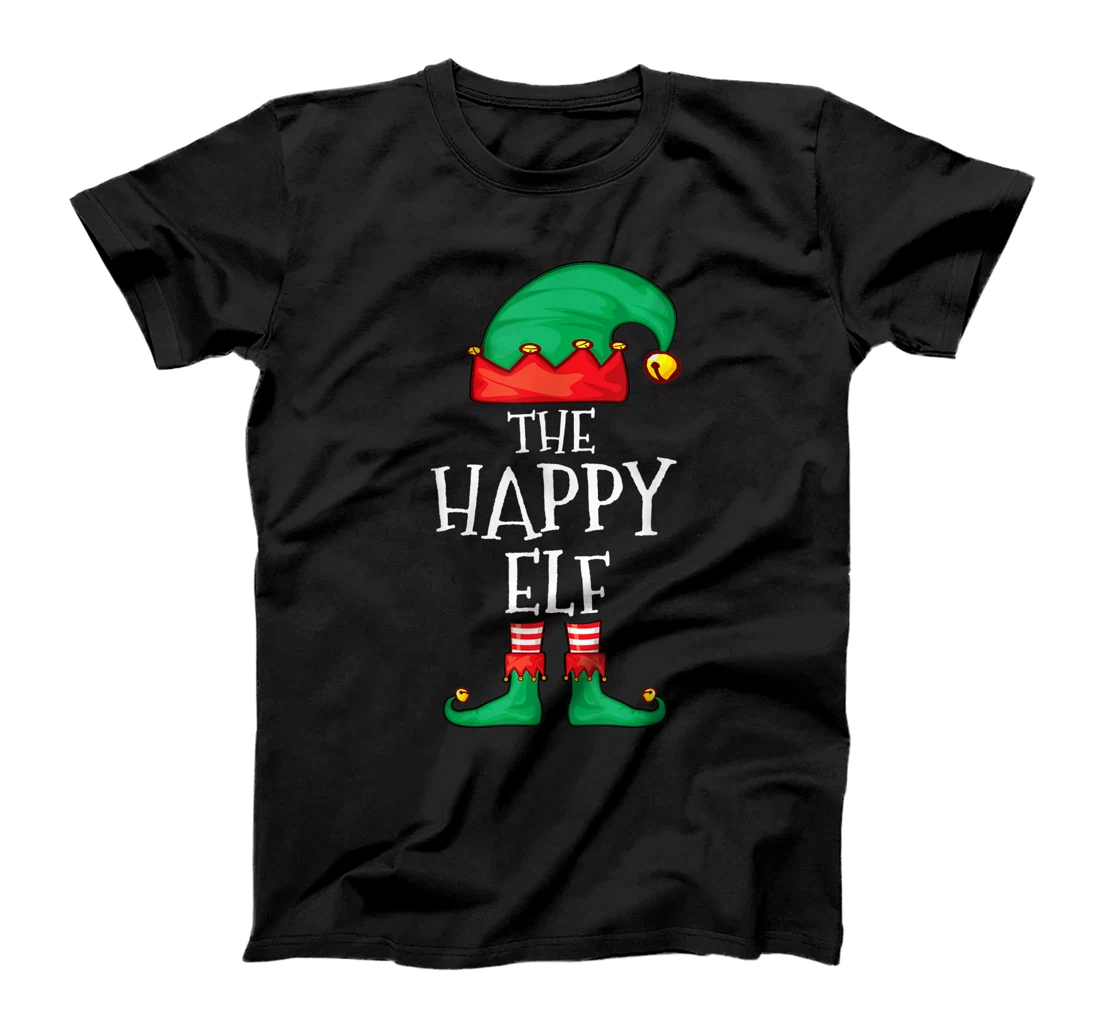 Funny Elf Family Christmas The Happy Elf Sweater Men Women T-Shirt