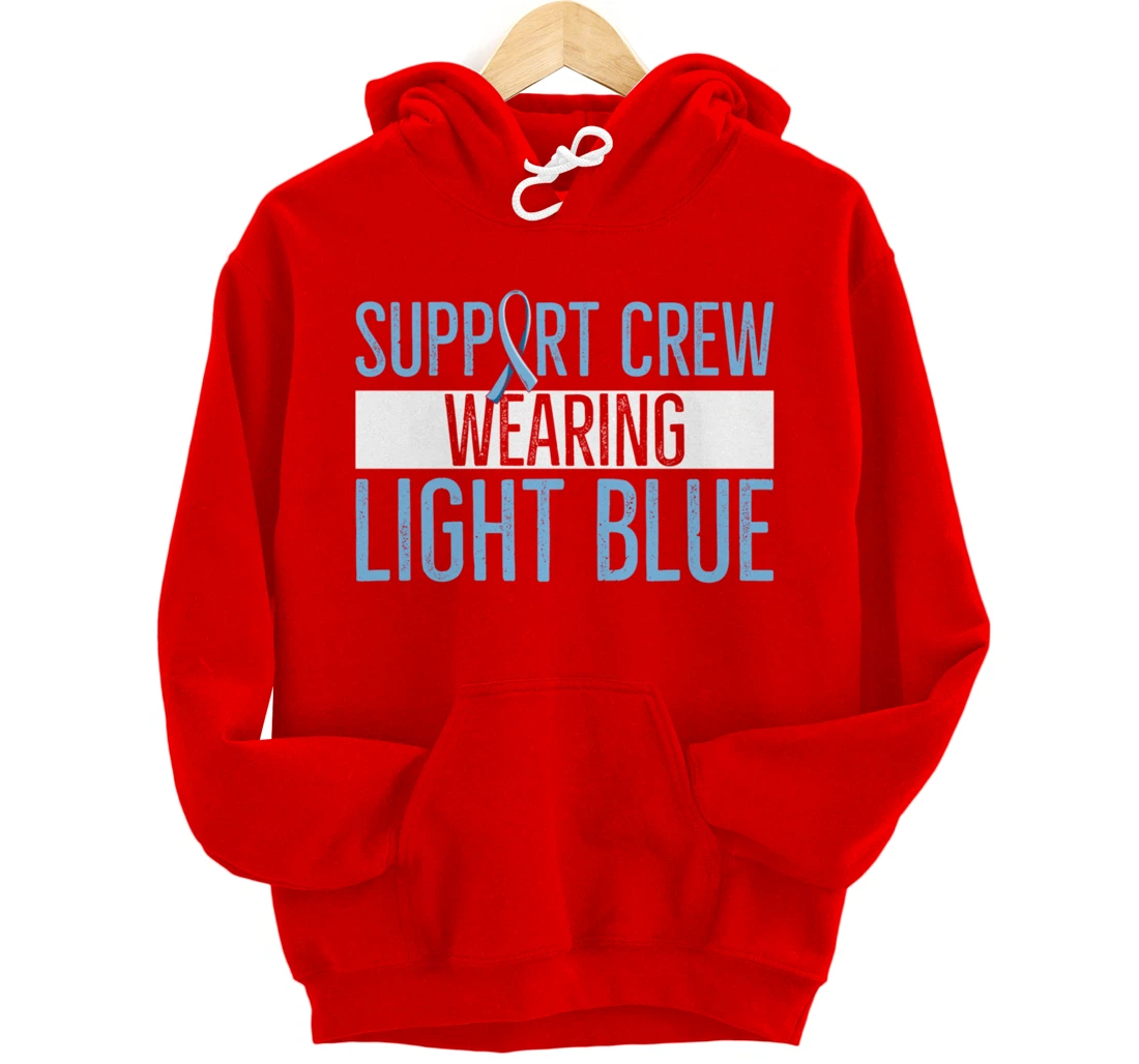 Prostate Cancer Awareness Design for a Supporter of Warrior Pullover Hoodie