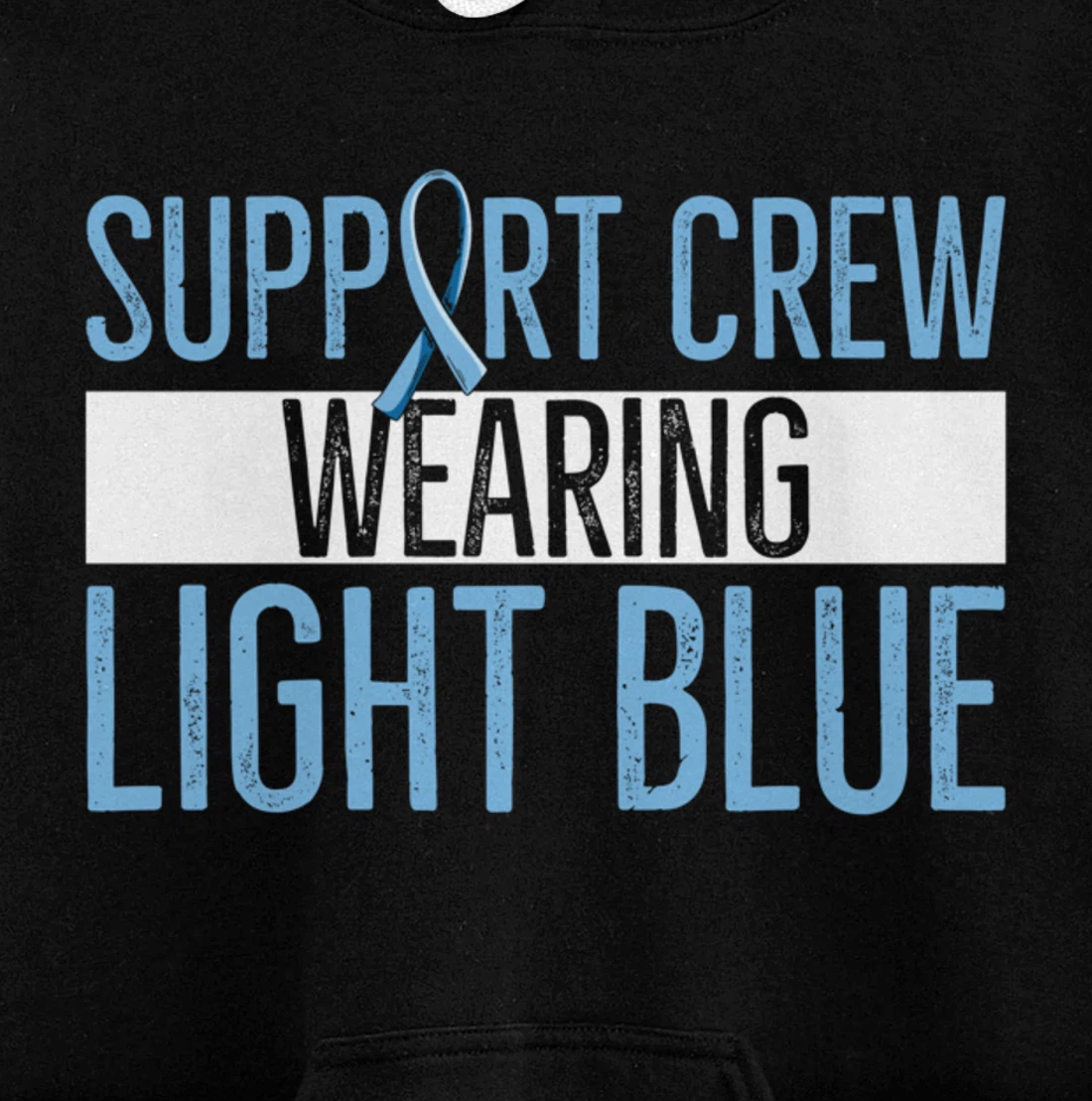 Prostate Cancer Awareness Design for a Supporter of Warrior Pullover Hoodie