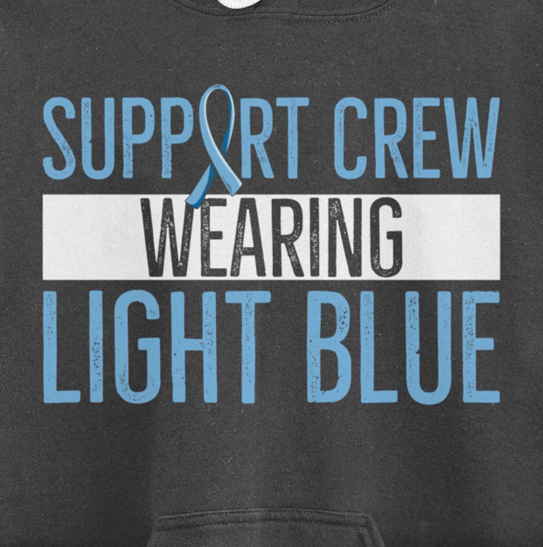 Prostate Cancer Awareness Design for a Supporter of Warrior Pullover Hoodie