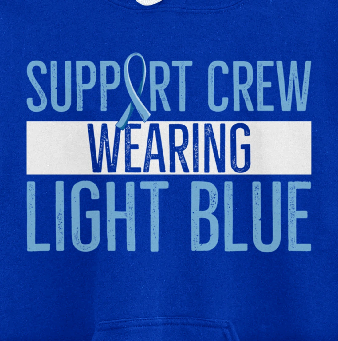 Prostate Cancer Awareness Design for a Supporter of Warrior Pullover Hoodie