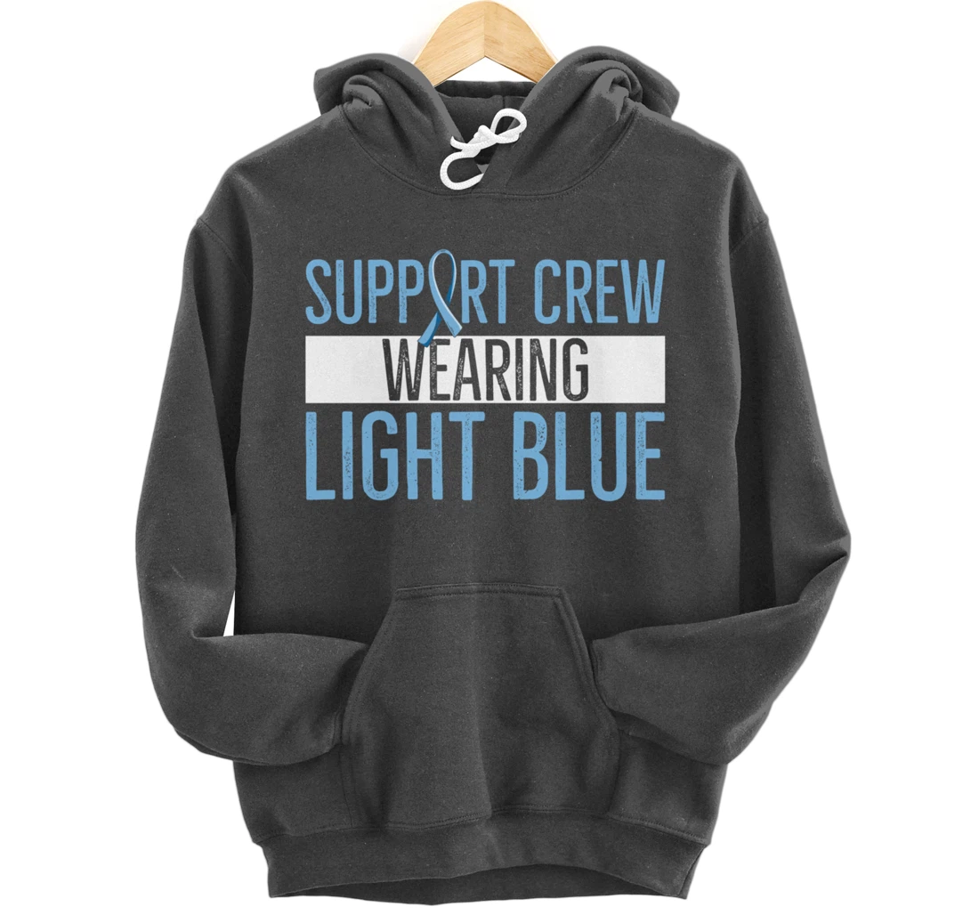 Prostate Cancer Awareness Design for a Supporter of Warrior Pullover Hoodie