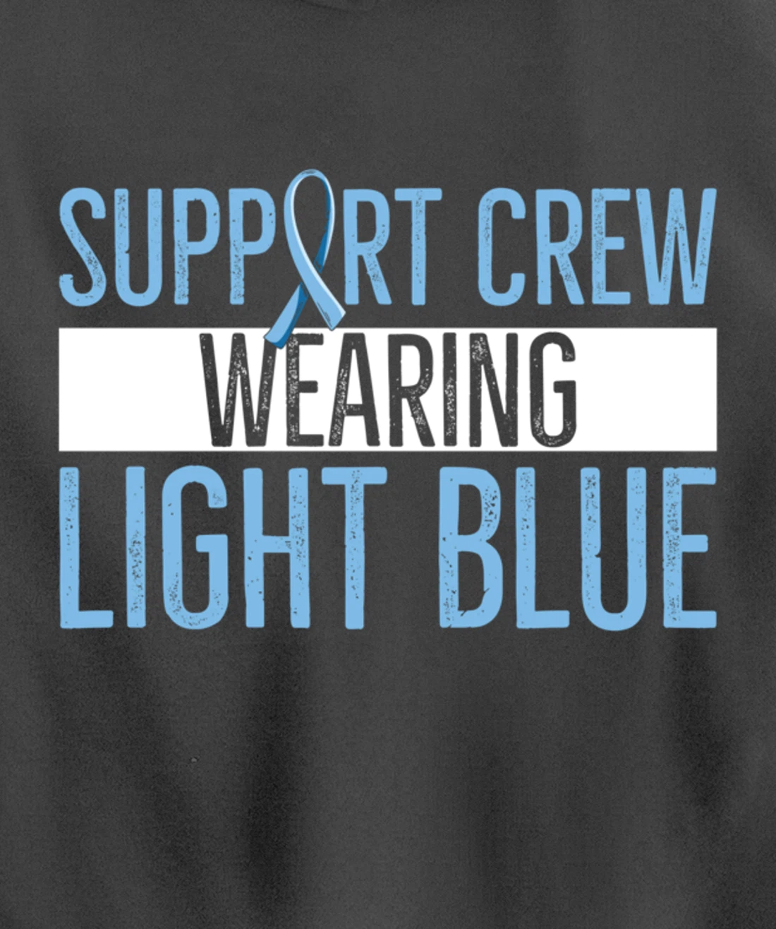 Prostate Cancer Awareness Design for a Supporter of Warrior Pullover Hoodie