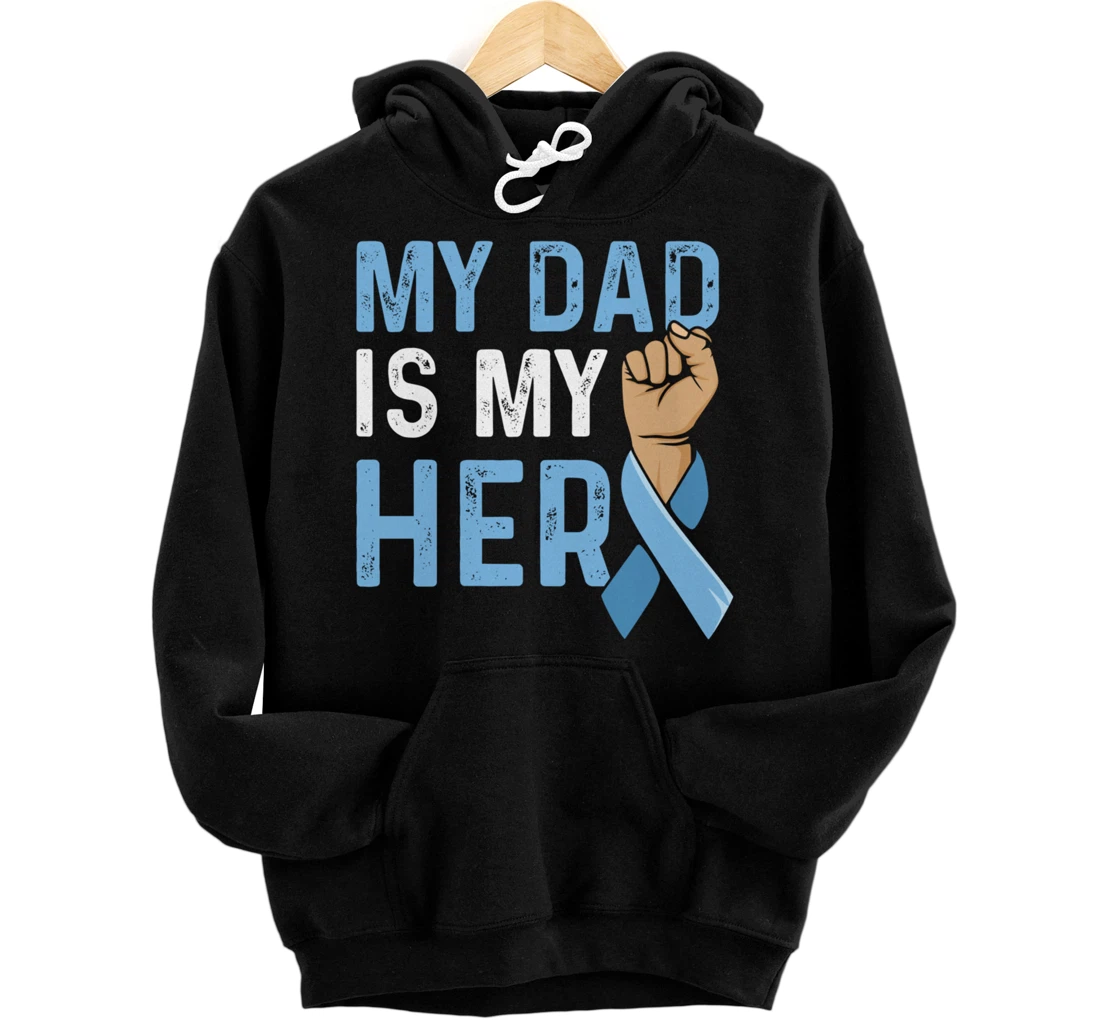 Fight Prostate Cancer Design for a Son of a Warrior Pullover Hoodie