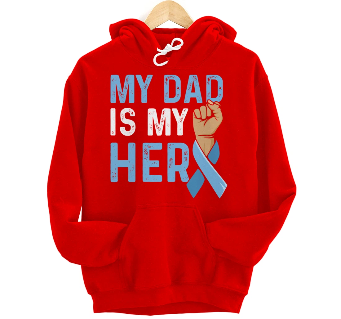 Fight Prostate Cancer Design for a Son of a Warrior Pullover Hoodie