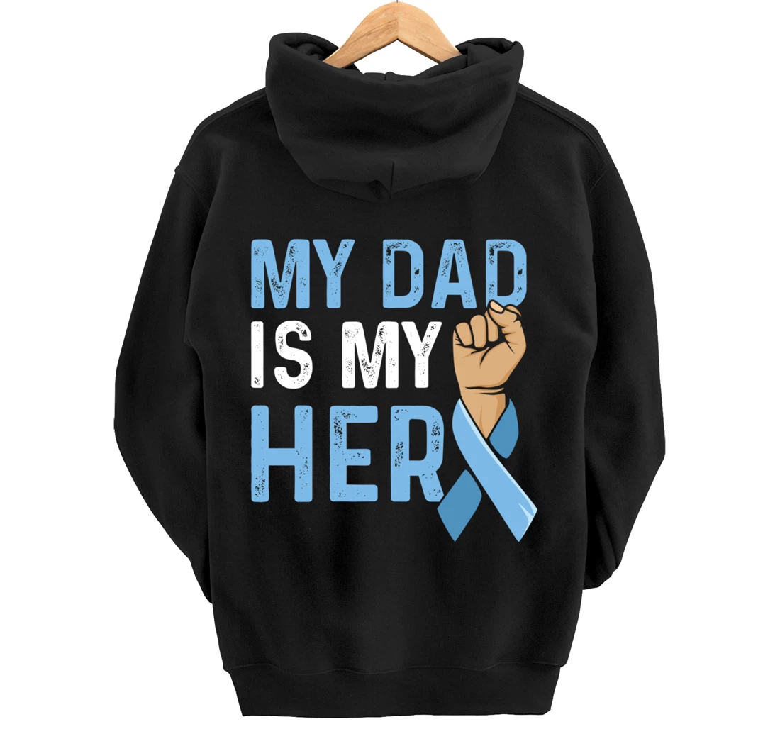 Fight Prostate Cancer Design for a Son of a Warrior Pullover Hoodie