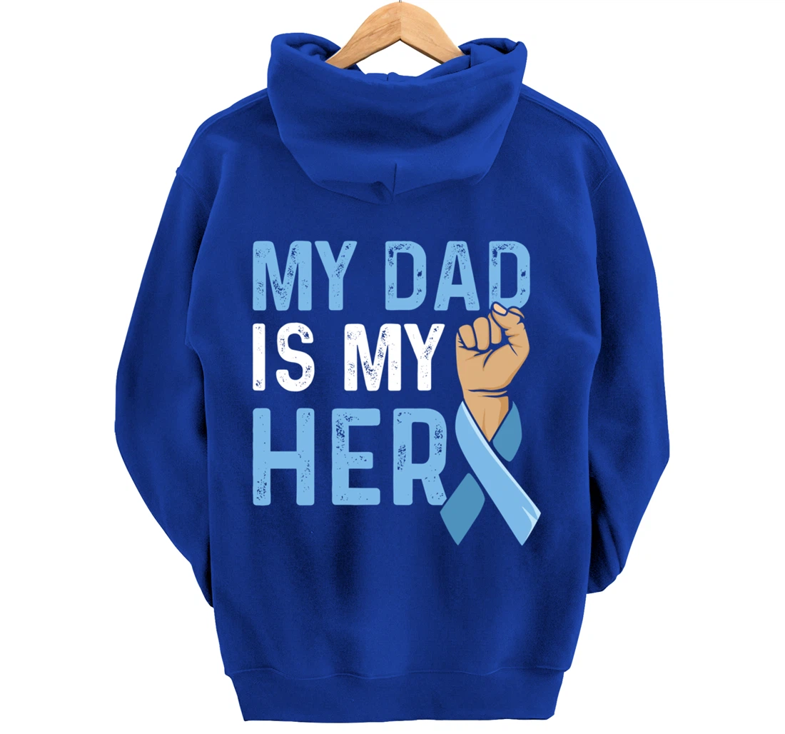 Fight Prostate Cancer Design for a Son of a Warrior Pullover Hoodie