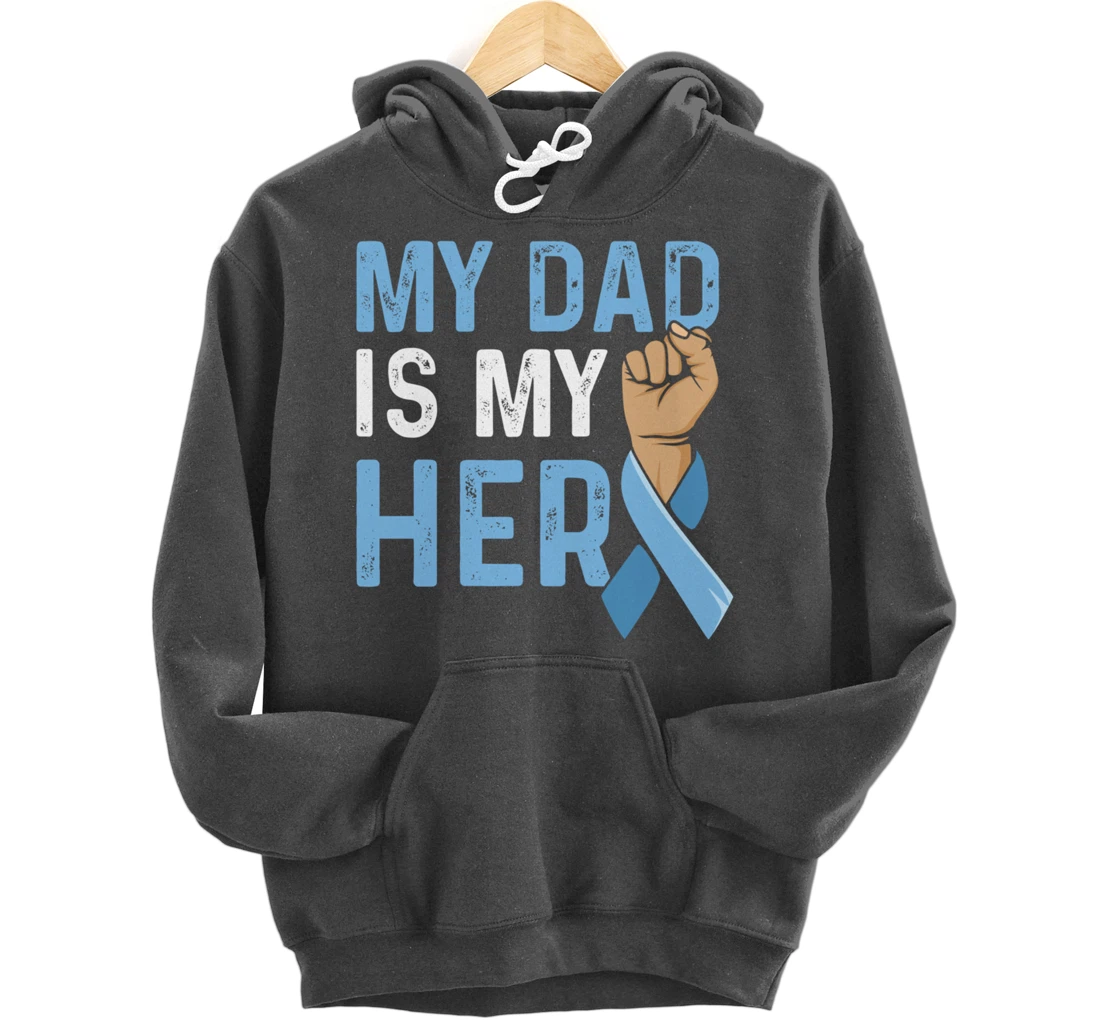 Fight Prostate Cancer Design for a Son of a Warrior Pullover Hoodie