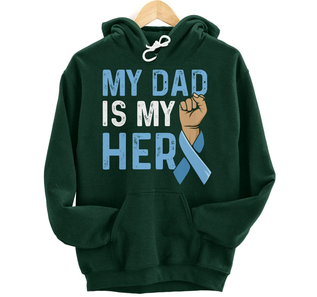 Fight Prostate Cancer Design for a Son of a Warrior Pullover Hoodie