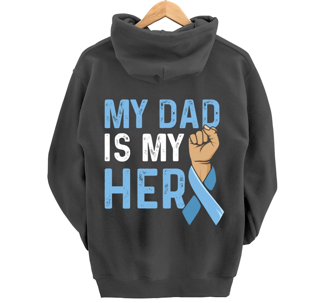 Fight Prostate Cancer Design for a Son of a Warrior Pullover Hoodie