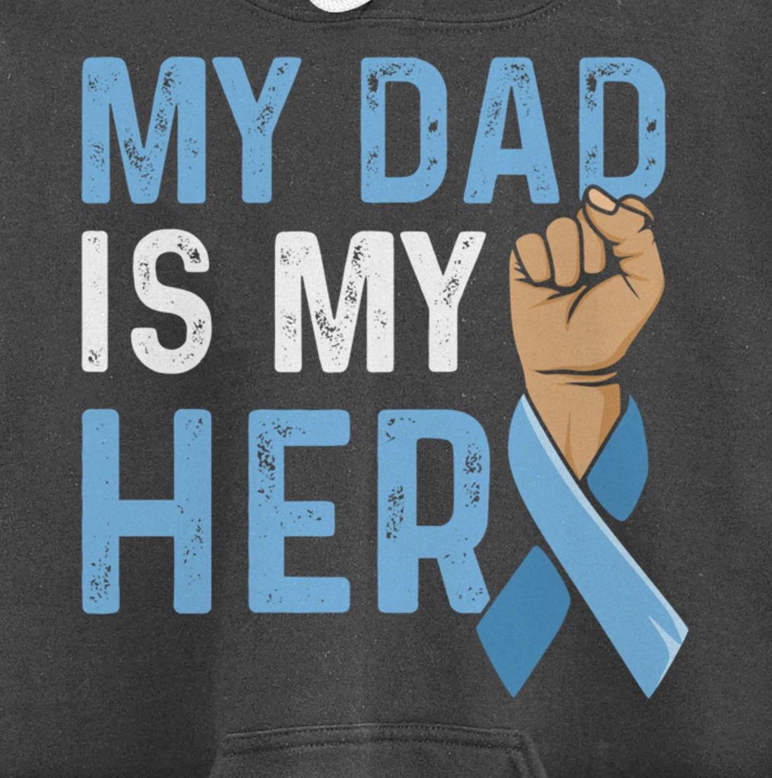 Fight Prostate Cancer Design for a Son of a Warrior Pullover Hoodie
